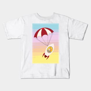 THIS DOG RETURNS FROM OUTER SPACE Kids T-Shirt